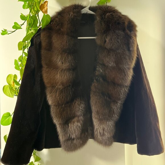 The fur salon at the fifth ave - Mink/Sable Short Jacket - Picture 1 of 6